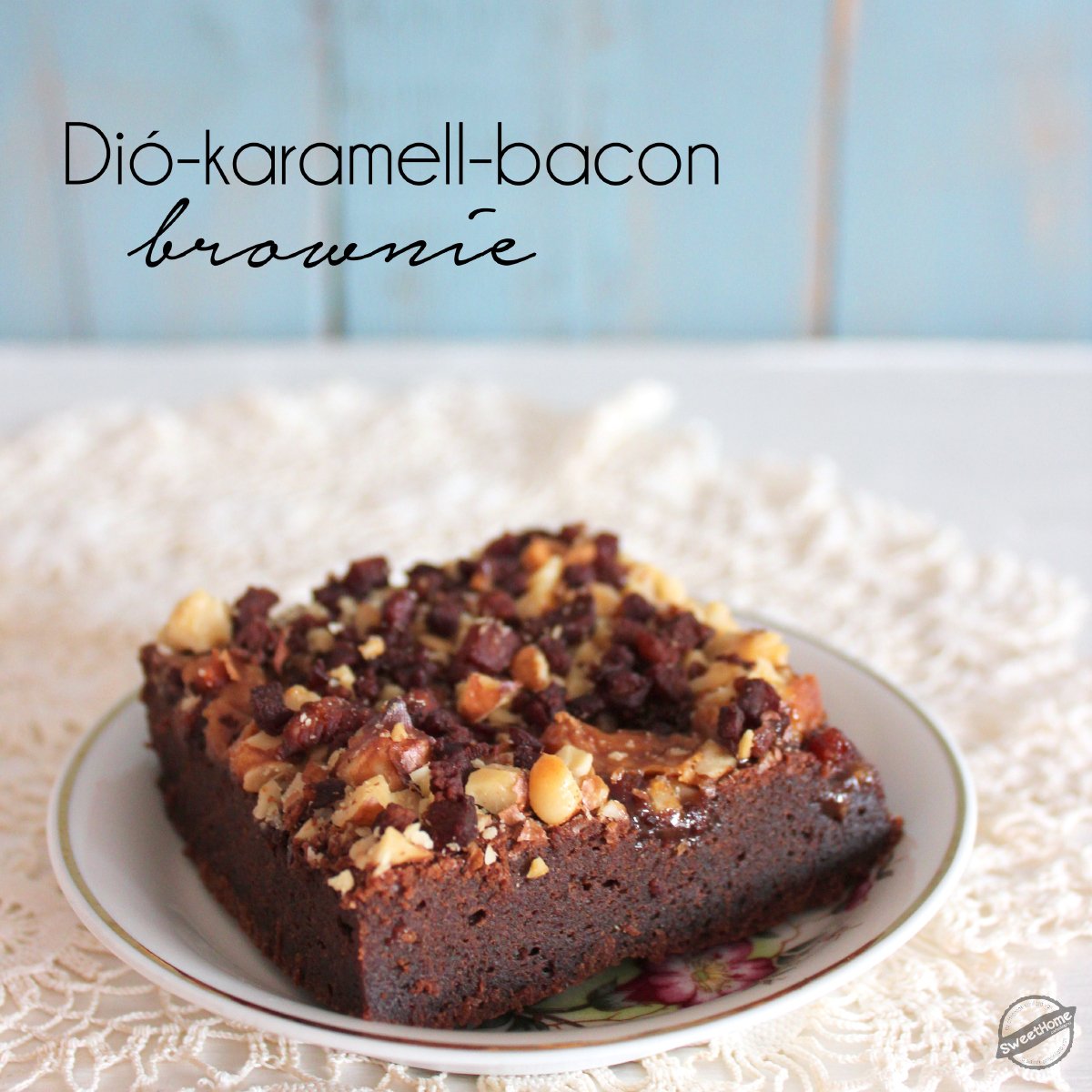 Baconnel vagy bacon nélkül - ez a brownie mindenhogy jó!